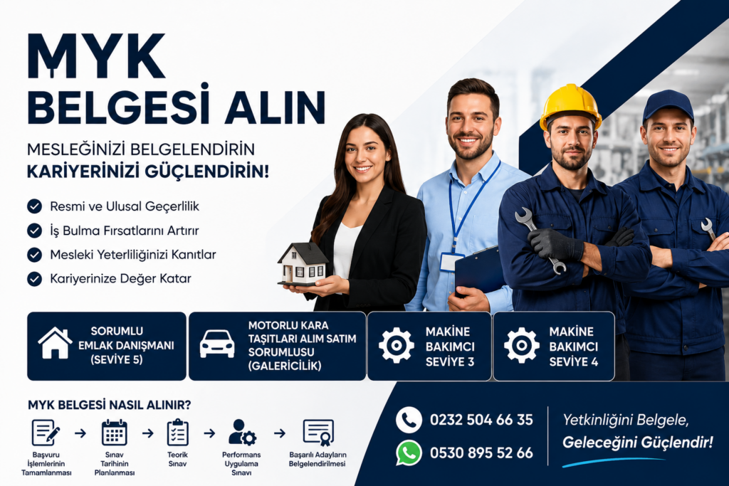 MYK Belgesi Almak
