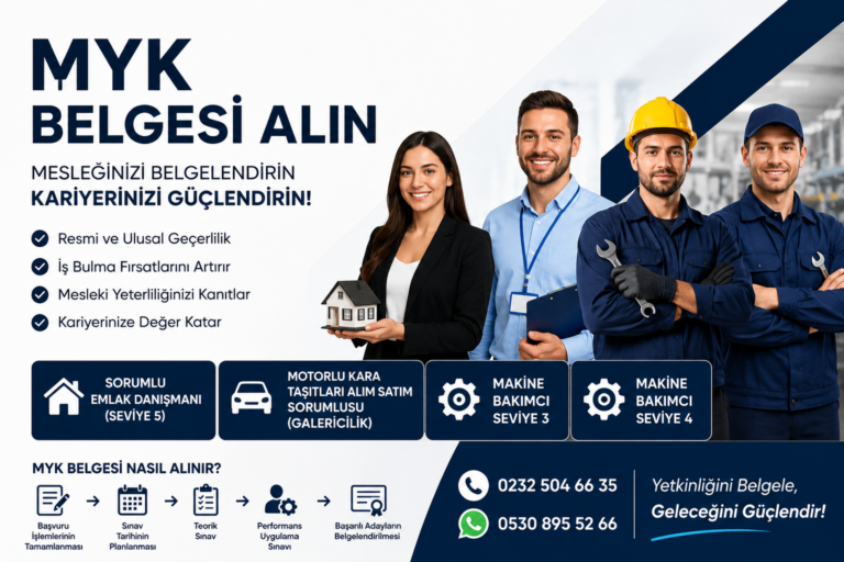 MYK Belgesi Almak